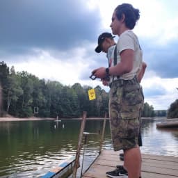 55. Jablonecká Kotva model ORP Nurek při přistání